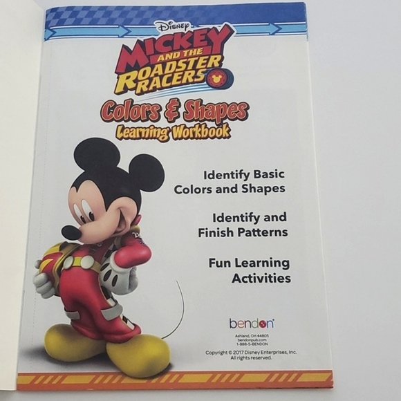 Disney Jr Educational 3 Workbooks Colors & Shapes, Alphabet Numbers & Counting - Picture 4 of 13